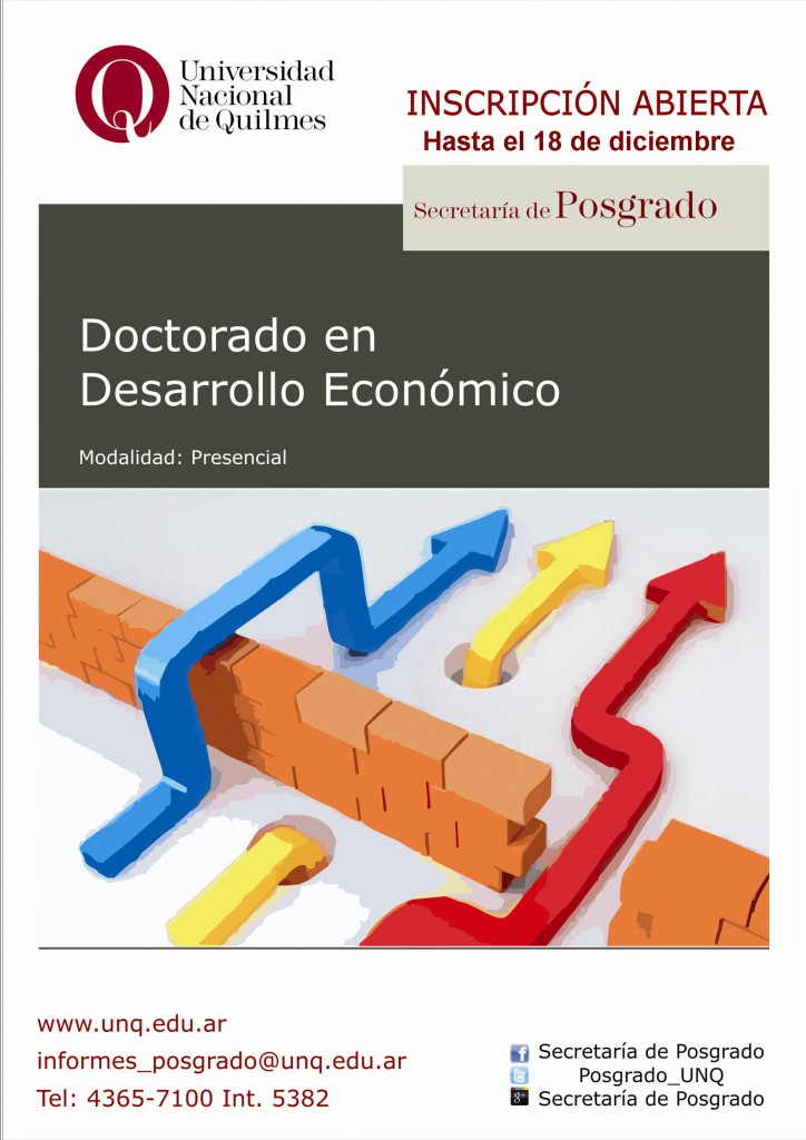 Abierta inscripción DocDE