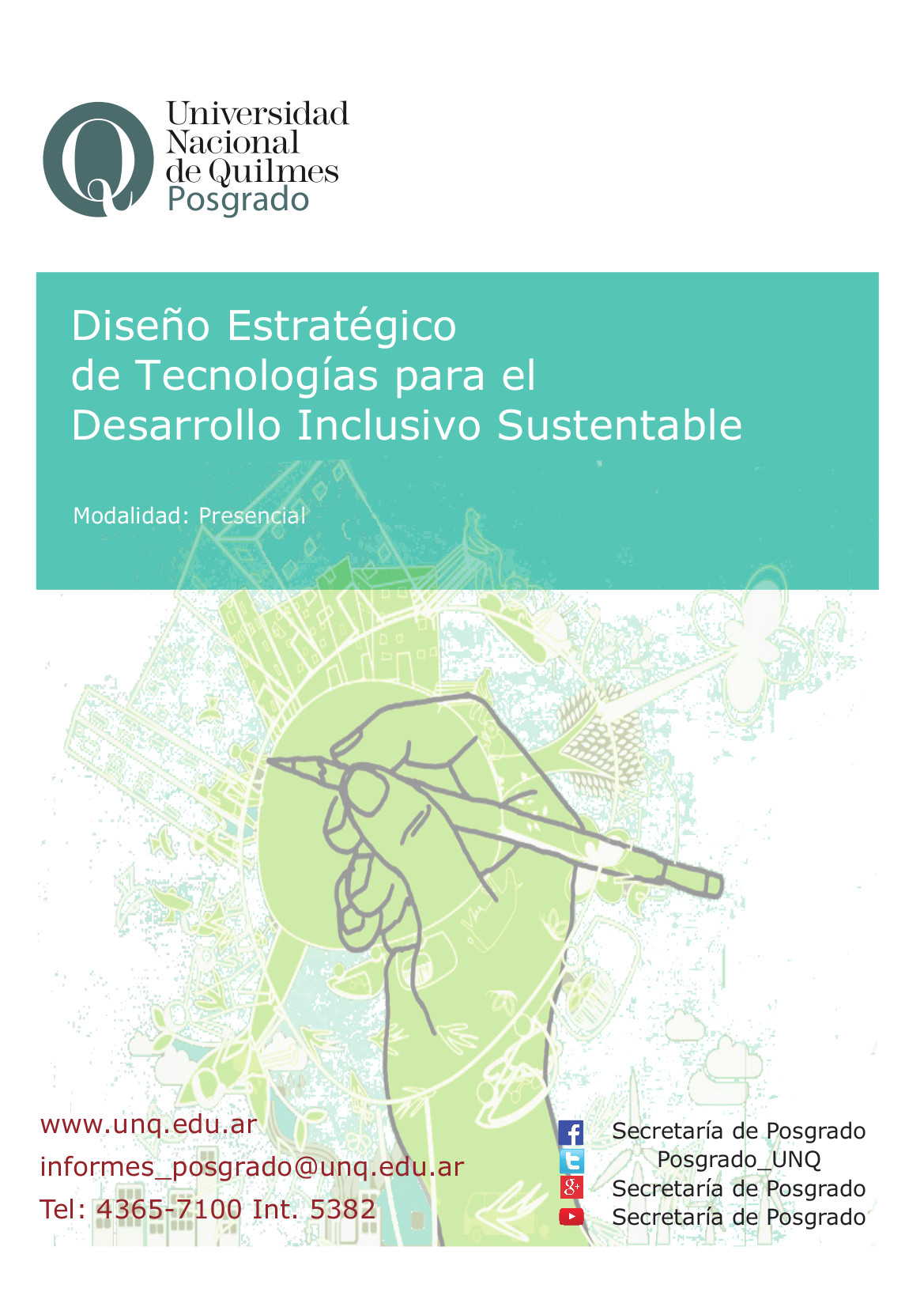 Diploma de Posgrado en Diseño Estratégico de Tecnologías para el Desarrollo Inclusivo Sustentable
